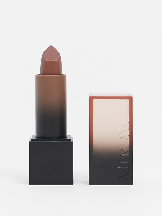 HUDA BEAUTY Other - Huda Beauty Bossy Browns Cream Glow Lipstick- Goal Digger